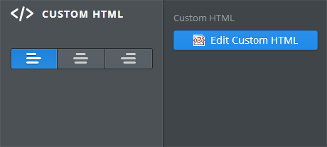 Adding HTML and CSS code