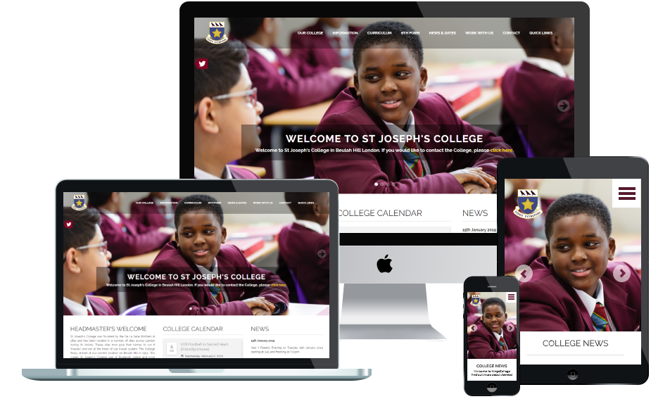 St Joseph's College Website Redesign Project